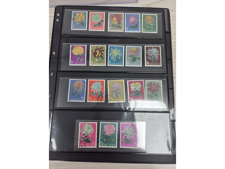 including 4 sets of CTO stamps and some mint odd values. Large quantity. Please view.